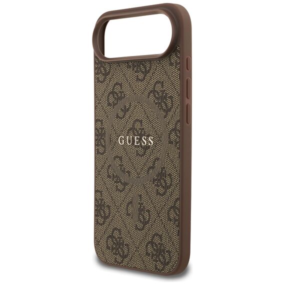 Guess 4G Ring Classic Logo MagSafe Case for iPhone 17 Air - Brown | Techbox