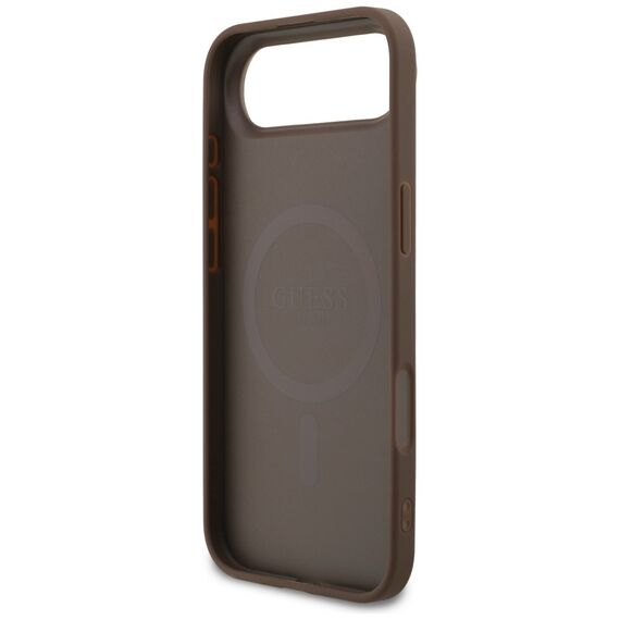 Guess 4G Ring Classic Logo MagSafe Case for iPhone 17 Air - Brown | Techbox