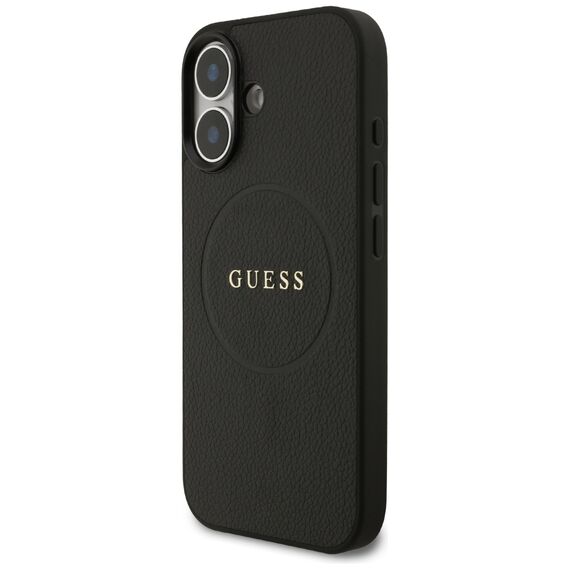 Guess Grained Ring MagSafe case for iPhone 17 - black - Uncategorized Cases (2) - Cases - Techbox