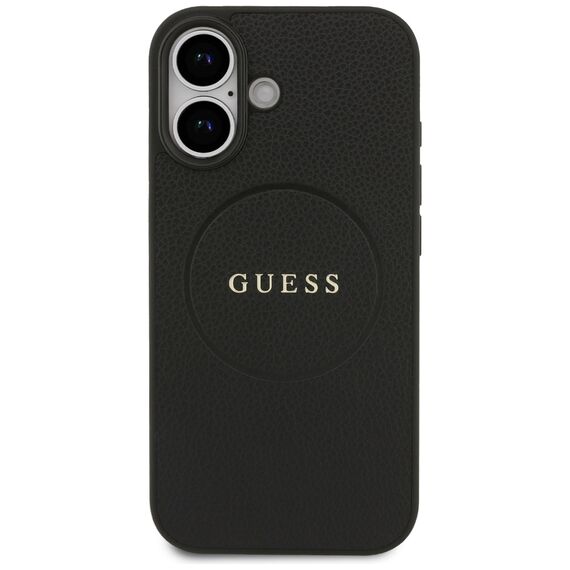 Guess Grained Ring MagSafe case for iPhone 17 - black - Uncategorized Cases (2) - Cases - Techbox