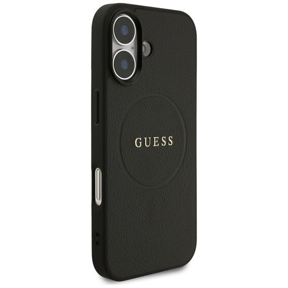Guess Grained Ring MagSafe case for iPhone 17 - black - Uncategorized Cases (2) - Cases - Techbox