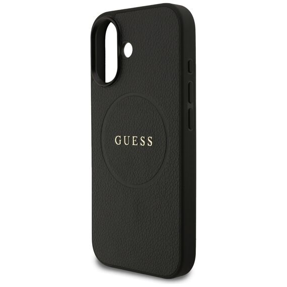 Guess Grained Ring MagSafe case for iPhone 17 - black - Uncategorized Cases (2) - Cases - Techbox