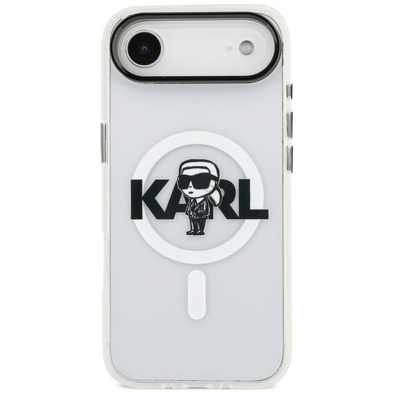 Karl Lagerfeld IML Karl Sketch Logo MagSafe Case for iPhone 17 Air - Transparent - Uncategorized Cases (2) - Cases - Techbox