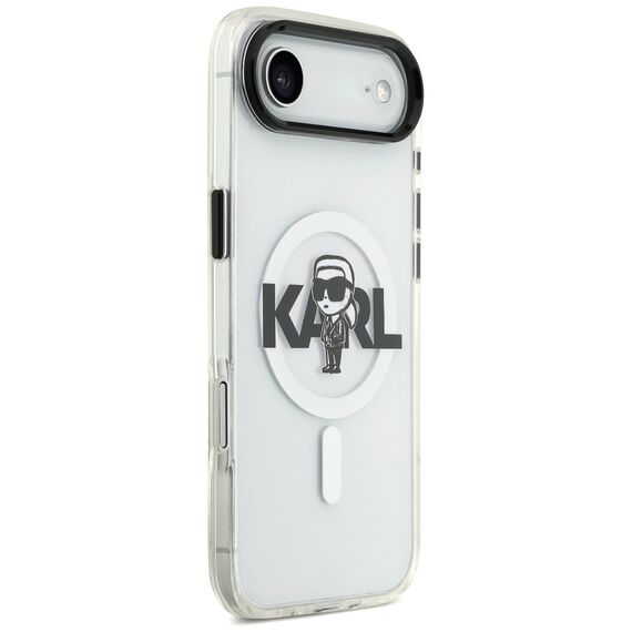 Karl Lagerfeld IML Karl Sketch Logo MagSafe Case for iPhone 17 Air - Transparent - Uncategorized Cases (2) - Cases - Techbox