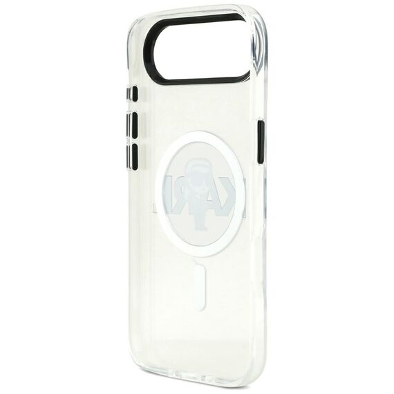 Karl Lagerfeld IML Karl Sketch Logo MagSafe Case for iPhone 17 Air - Transparent - Uncategorized Cases (2) - Cases - Techbox
