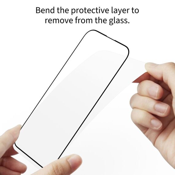 Tech-Protect Glass Fit+ 2-pack tempered glass for Samsung Galaxy S25 FE - black | Techbox