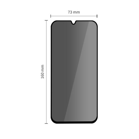 Tech-Protect Glass Spy+ 2-pack Privacy Glass for Samsung Galaxy A16 4G / 5G / A26 5G / A17 4G / 5G