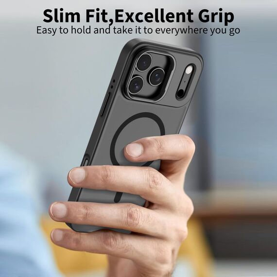 Tech-Protect MagStand MagSafe Case for iPhone 17 Pro Max - Matte Black | Techbox