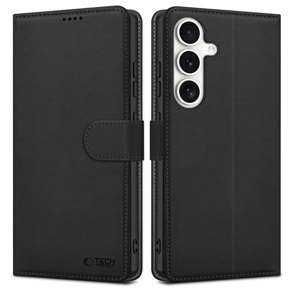 Tech-Protect Wallet Case for Samsung Galaxy S25 FE - Black | Techbox