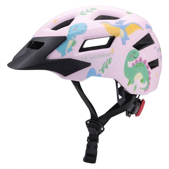 Wozinsky Children's MTB Bike Helmet with Detachable Visor S - Pink - Bicycle - Sports & Fitness - Techbox