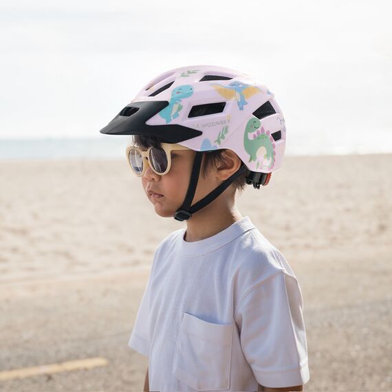 Wozinsky Children's MTB Bike Helmet with Detachable Visor S - Pink - Bicycle - Sports & Fitness - Techbox