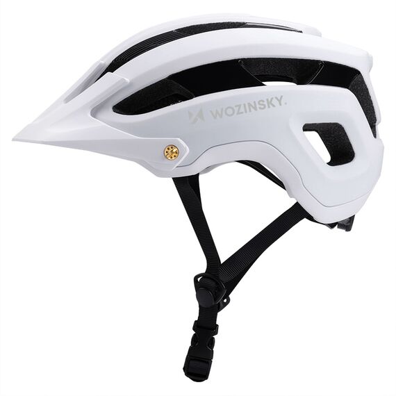 Wozinsky lightweight MTB bike helmet L - black and white - Bicycle - Sports & Fitness - Techbox