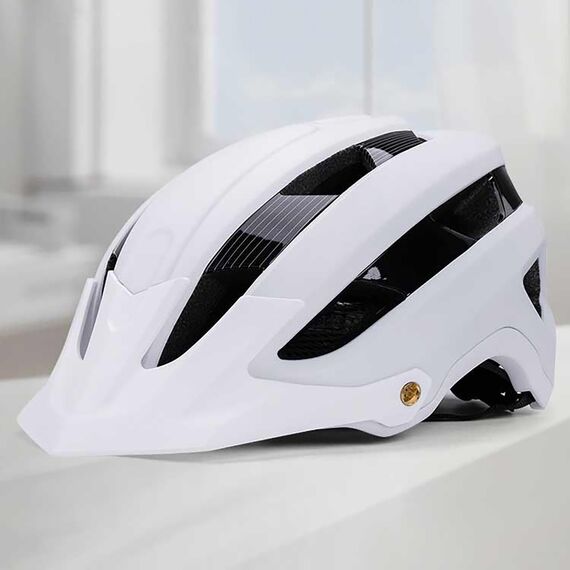Wozinsky lightweight MTB bike helmet L - black and white - Bicycle - Sports & Fitness - Techbox