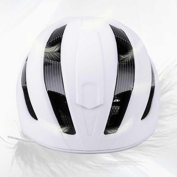 Wozinsky lightweight MTB bike helmet L - black and white - Bicycle - Sports & Fitness - Techbox