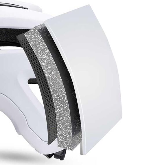 Wozinsky lightweight MTB bike helmet L - black and white - Bicycle - Sports & Fitness - Techbox