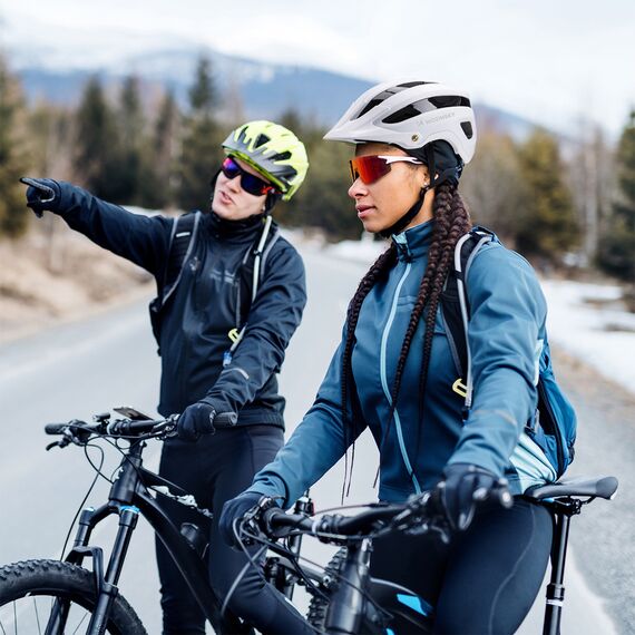 Wozinsky lightweight MTB bike helmet L - black and white - Bicycle - Sports & Fitness - Techbox