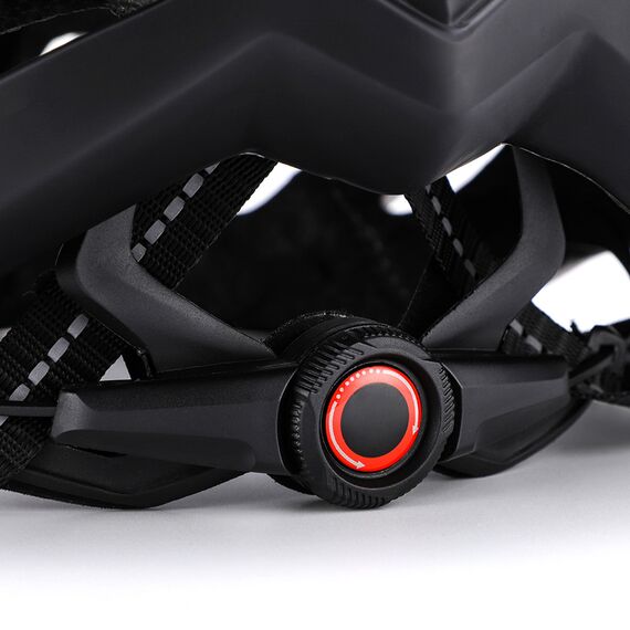 Wozinsky MTB Bike Helmet with USB Rear Light M - Black and White | Techbox