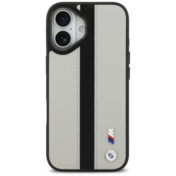 BMW M Perforated Stripe Logo MagSafe Case for iPhone 17 - Gray | Techbox