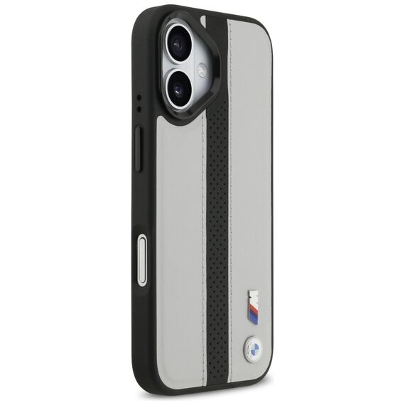 BMW M Perforated Stripe Logo MagSafe Case for iPhone 17 - Gray | Techbox