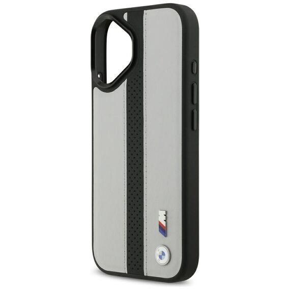 BMW M Perforated Stripe Logo MagSafe Case for iPhone 17 - Gray | Techbox