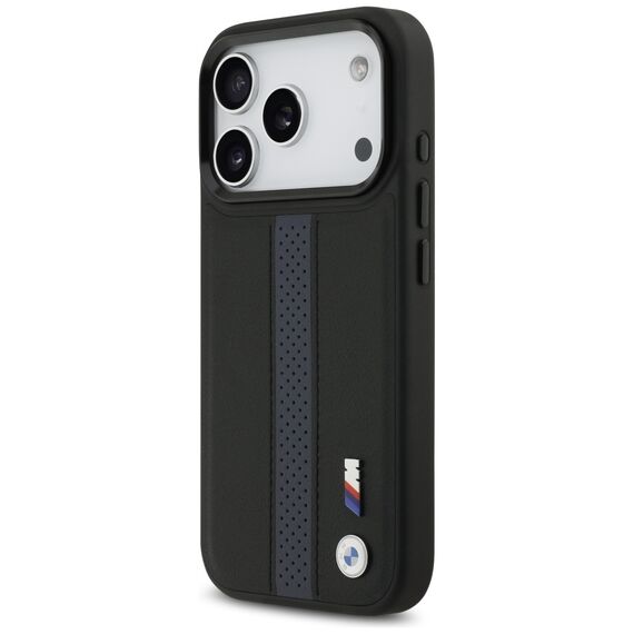 BMW M Perforated Stripe Logo MagSafe Case for iPhone 17 Pro - Blue | Techbox