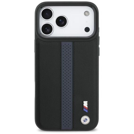BMW M Perforated Stripe Logo MagSafe Case for iPhone 17 Pro Max - Blue | Techbox
