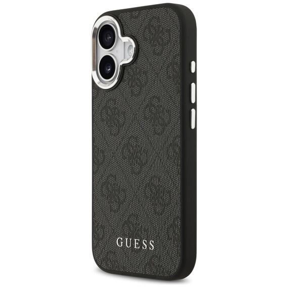 Etui Guess 4G Classic Logo MagSafe na iPhone 17 - czarne