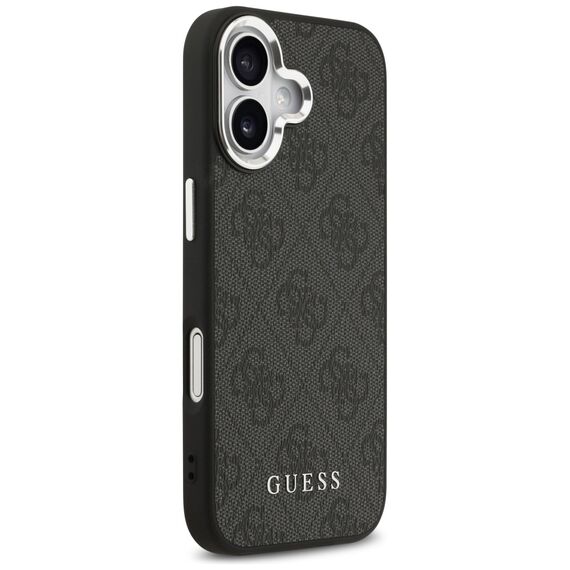Etui Guess 4G Classic Logo MagSafe na iPhone 17 - czarne