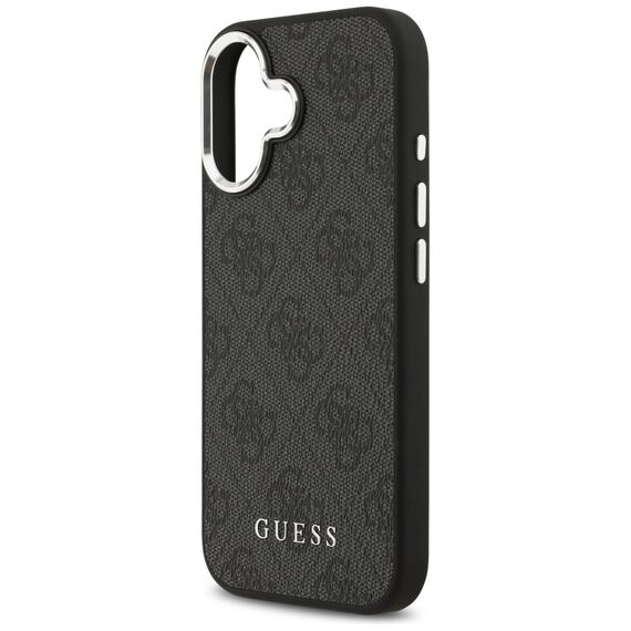 Etui Guess 4G Classic Logo MagSafe na iPhone 17 - czarne