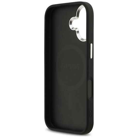 Etui Guess 4G Classic Logo MagSafe na iPhone 17 - czarne