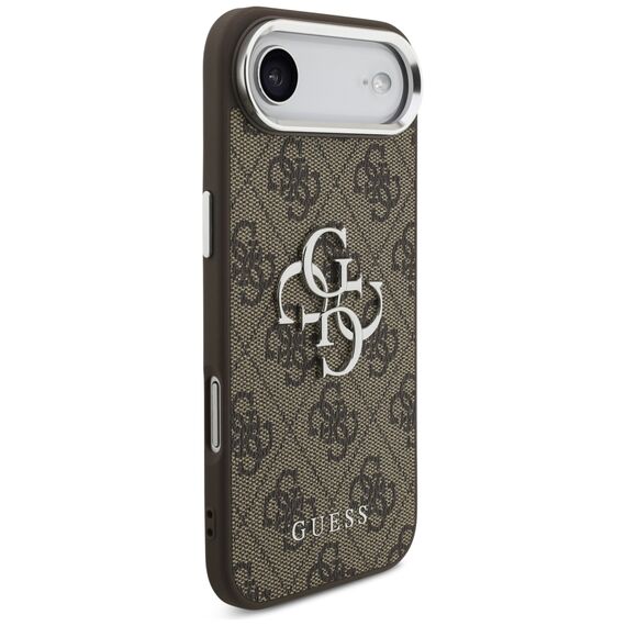Guess 4G Big 4G Classic Logo case for iPhone 17 Air - brown and silver | Techbox