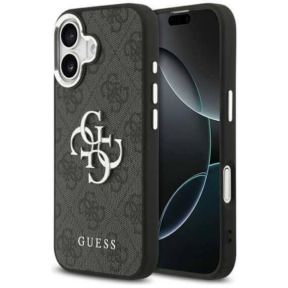 Guess 4G Big 4G Classic Logo Case for iPhone 17 - Black | Techbox