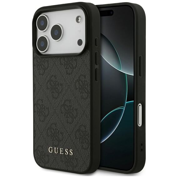 Guess 4G Classic Case for iPhone 17 Pro - Black - Uncategorized Cases (2) - Cases - Techbox