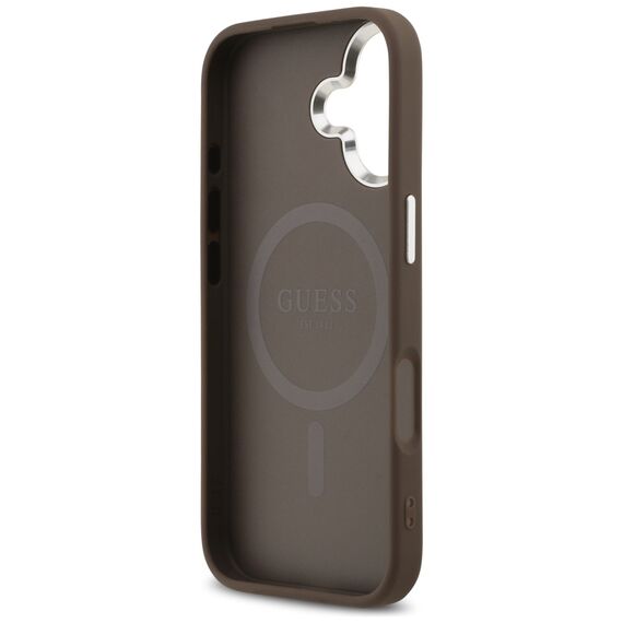Guess 4G Classic Logo MagSafe case for iPhone 17 - brown - Uncategorized Cases (2) - Cases - Techbox