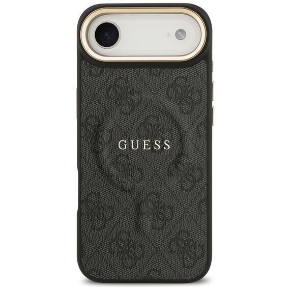 Guess 4G PU Classic Logo MagSafe case for iPhone 17 Air - black | Techbox