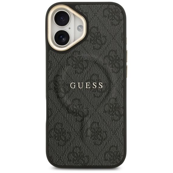 Guess 4G PU Classic Logo MagSafe case for iPhone 17 - black | Techbox