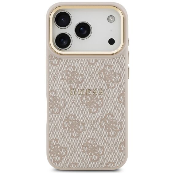Guess 4G PU Classic Logo MagSafe Case for iPhone 17 Pro - Pink | Techbox