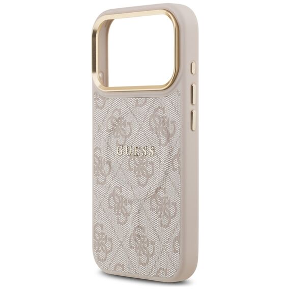 Guess 4G PU Classic Logo MagSafe Case for iPhone 17 Pro - Pink | Techbox