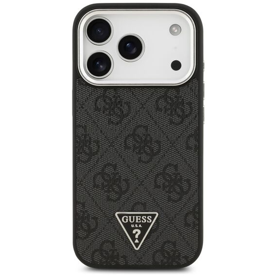 Guess 4G Triangle Logo MagSafe case for iPhone 17 Pro - black - Uncategorized Cases (2) - Cases - Techbox