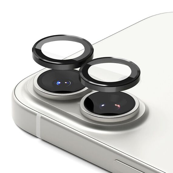 Ringke Camera Frame Protector 2-pack for iPhone 17 - Black