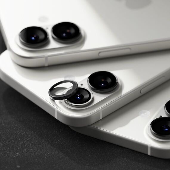 Ringke Camera Frame Protector 2-pack for iPhone 17 - Black