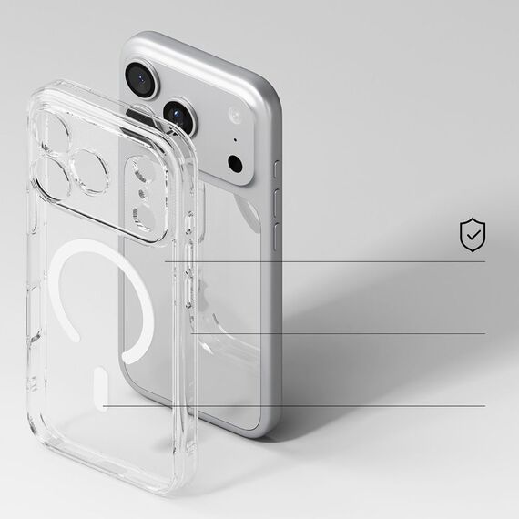 Ringke Fusion Magnetic MagSafe Case for iPhone 17 Pro Max - Clear | Techbox