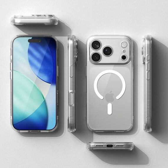Ringke Fusion Magnetic MagSafe Case for iPhone 17 Pro Max - Clear | Techbox