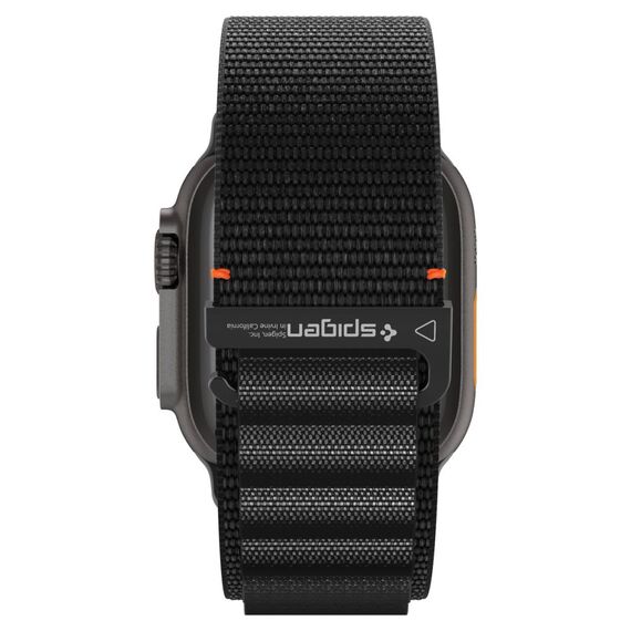 Strap Spigen WBF1 Strap for Apple Watch 44 / 45 / 46 / 49 mm - Black - Accessories - Smartwatches & Accessories - Techbox