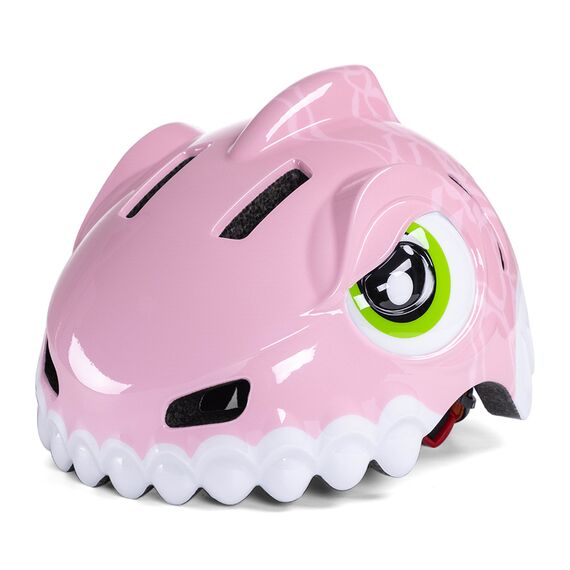 Wozinsky Children's Bike Helmet Dinosaur Pattern S - Pink - Bicycle - Sports & Fitness - Techbox