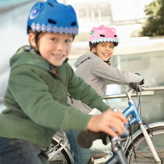 Wozinsky Children's Bike Helmet Dinosaur Pattern S - Pink - Bicycle - Sports & Fitness - Techbox