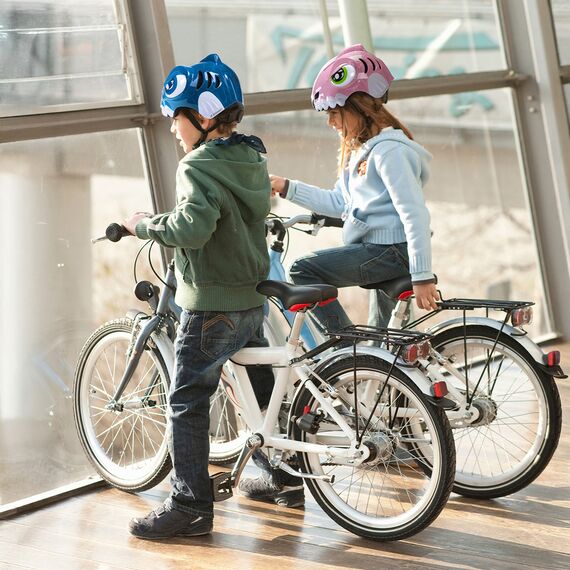 Wozinsky Children's Bike Helmet Dinosaur Pattern S - Pink - Bicycle - Sports & Fitness - Techbox