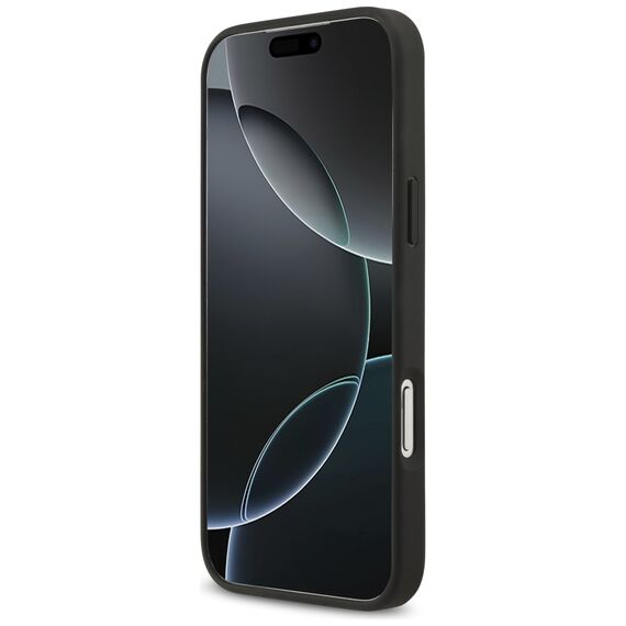 Mercedes Leather Large Laurel Leave MagSafe Case for iPhone 17 Pro Max - Black and Gray - Uncategorized Cases (2) - Cases - Techbox