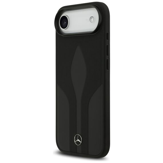 Mercedes Leather The Move MagSafe case for iPhone 17 Air - black - Uncategorized Cases (2) - Cases - Techbox