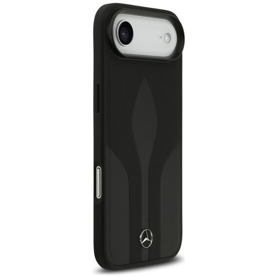 Mercedes Leather The Move MagSafe case for iPhone 17 Air - black - Uncategorized Cases (2) - Cases - Techbox